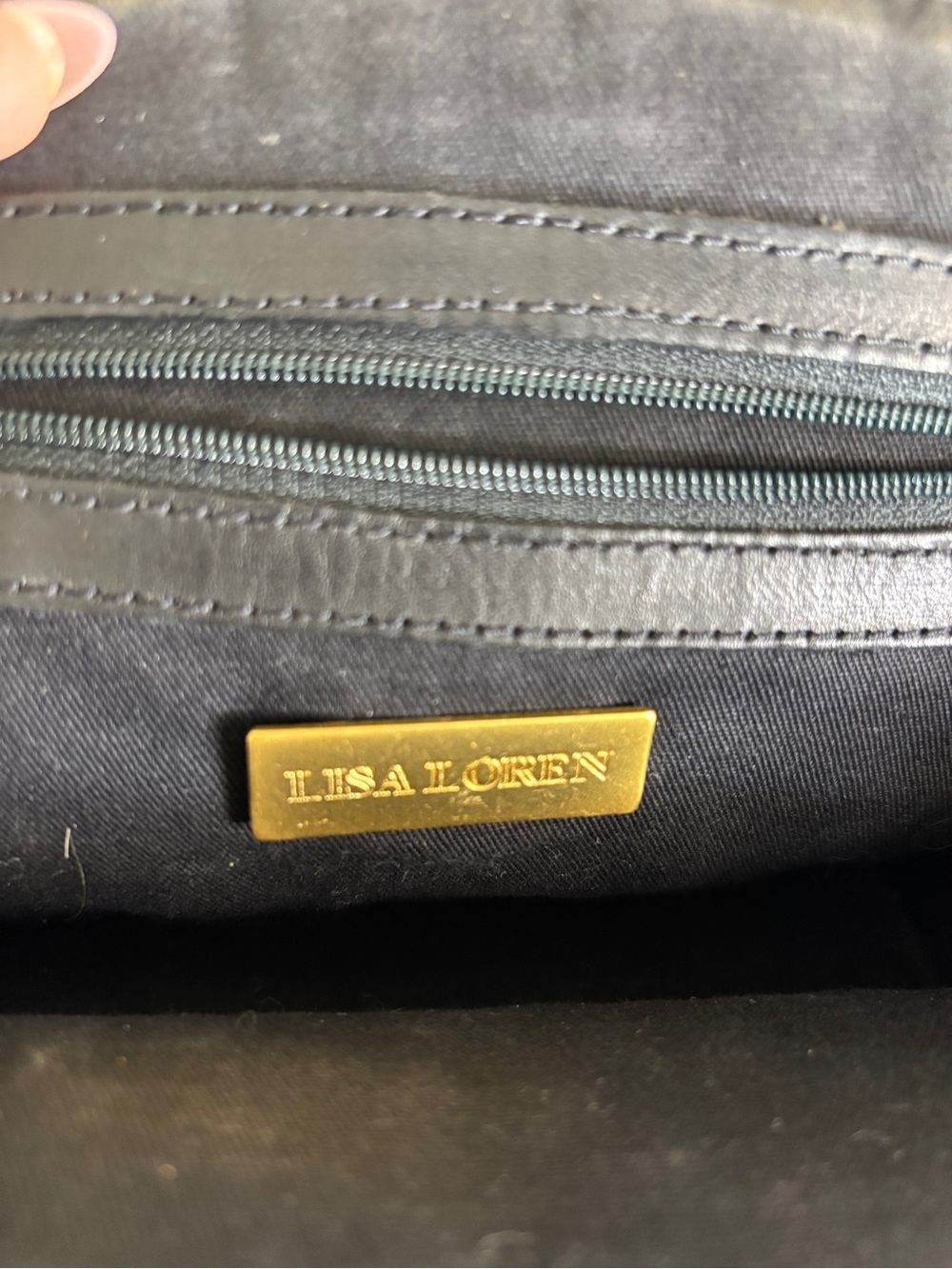 Woven Brown Leather Crossbody Bag - Picture 5 of 6